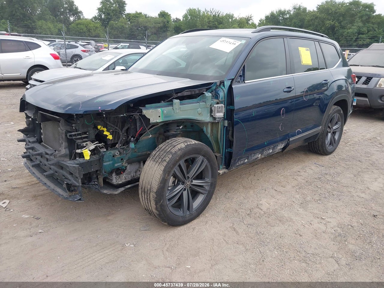 2021 VOLKSWAGEN ATLAS 3.6L V6 SE W/TECHNOLOGY R-LINE · 2/11