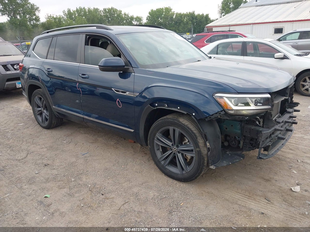 1V2RR2CA0MC****** · 2021 VOLKSWAGEN ATLAS 3.6L V6 SE W/TECHNOLOGY R-LINE
