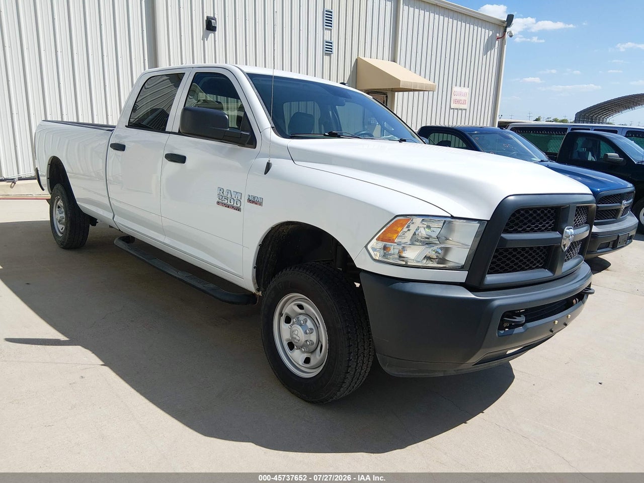 2017 RAM 2500 TRADESMAN 4X4 8' BOX