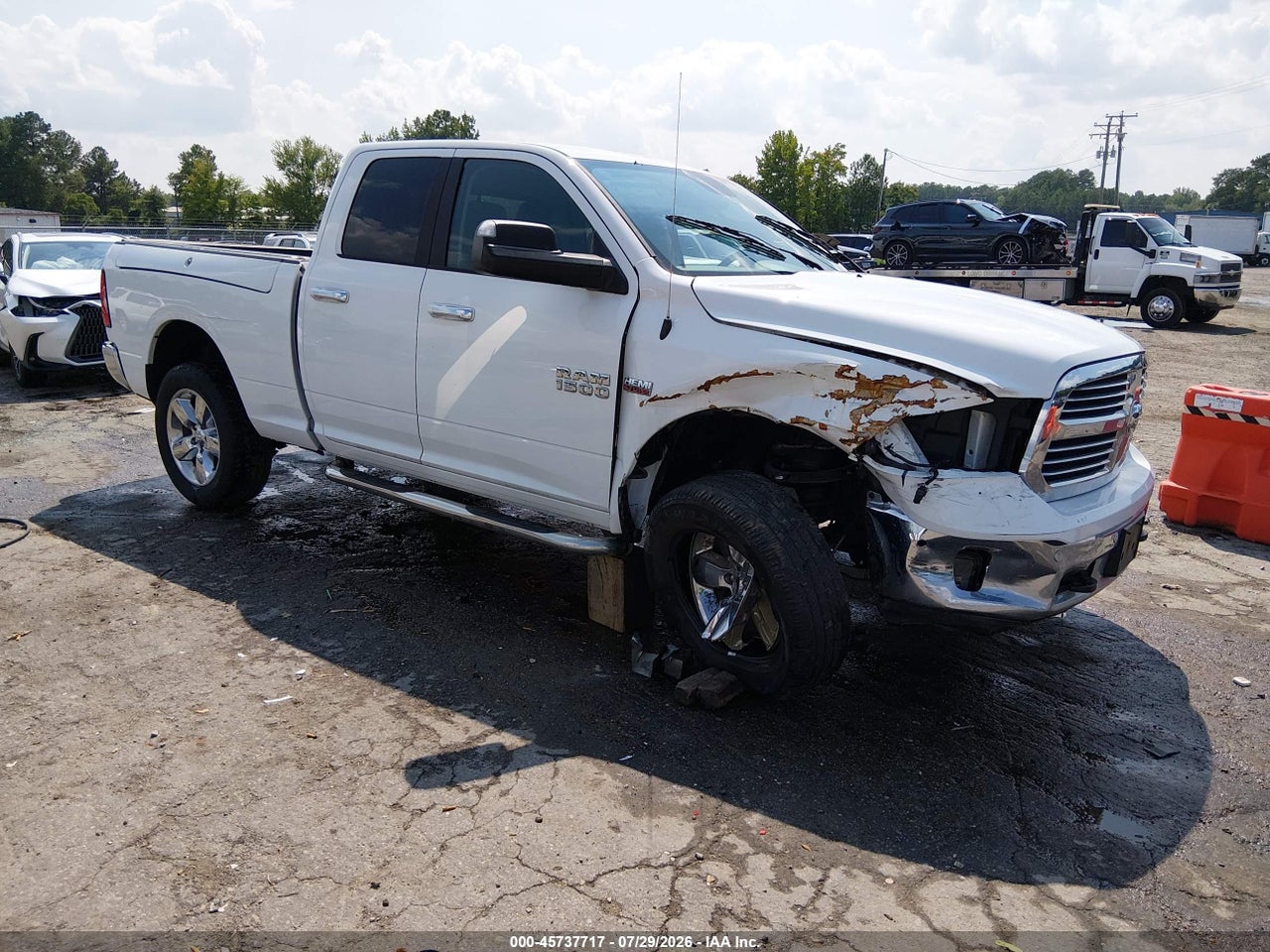 1C6RR7GT1HS****** · 2017 RAM 1500 BIG HORN  4X4 6'4 BOX
