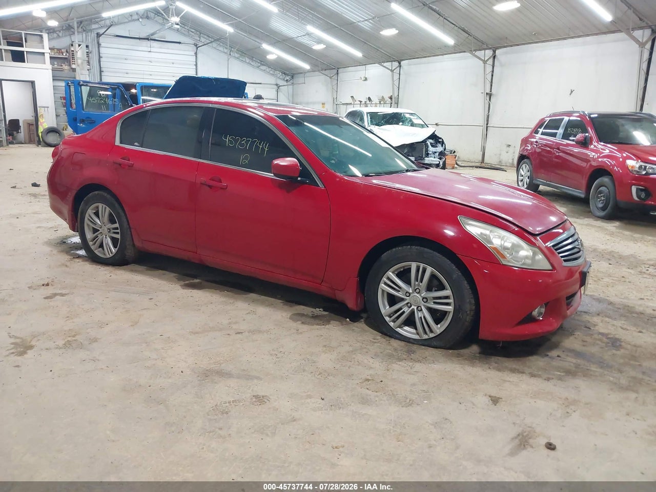 JN1CV6AR3CM****** · 2012 INFINITI G37X