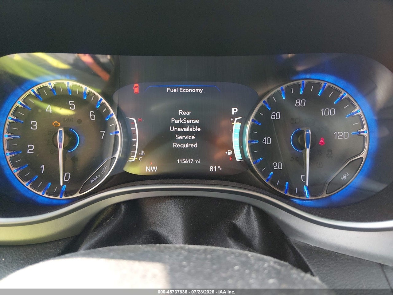 2C4RC1EG1JR****** · 2018 CHRYSLER PACIFICA TOURING L PLUS · 7/11