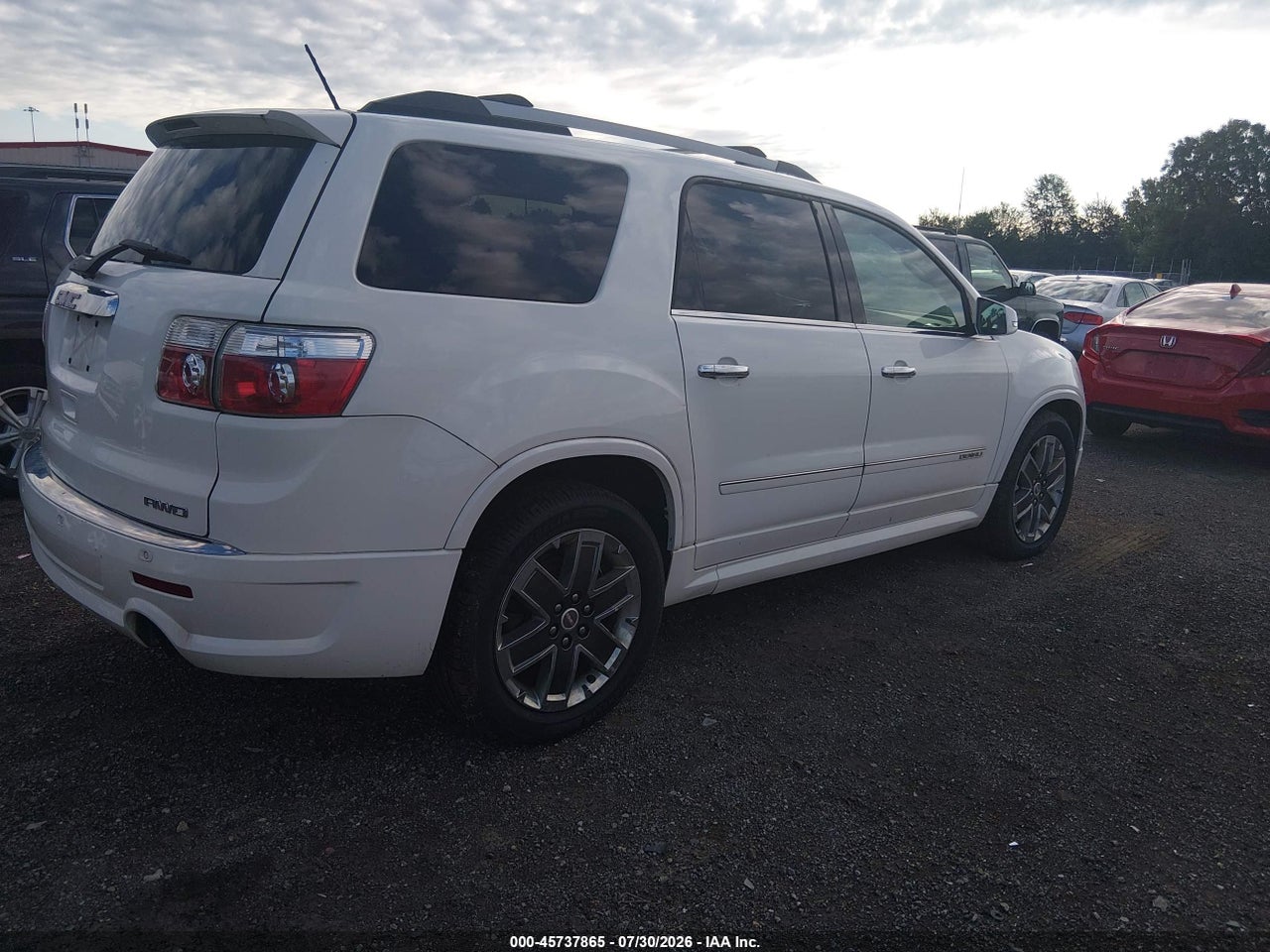 1GKKVTED4CJ****** · 2012 GMC ACADIA DENALI · 4/11