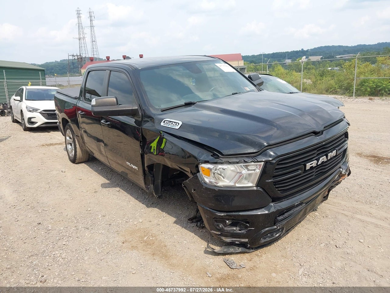 1C6SRFFT0MN****** · 2021 RAM 1500 BIG HORN  4X4 5'7 BOX