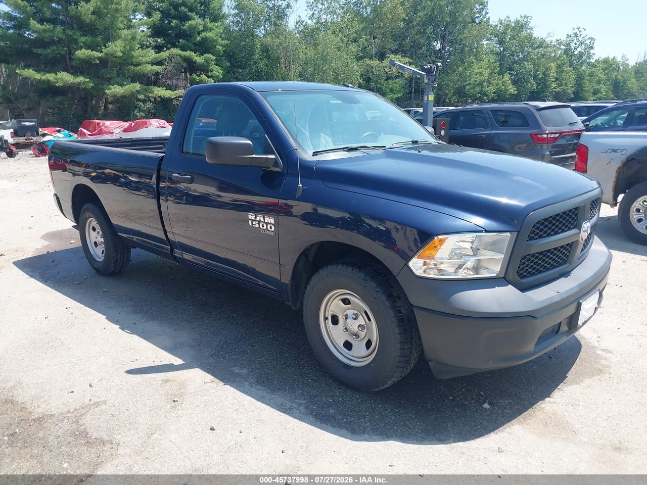 3C6JR6DG1KG****** · 2019 RAM 1500 CLASSIC TRADESMAN  4X2 8' BOX