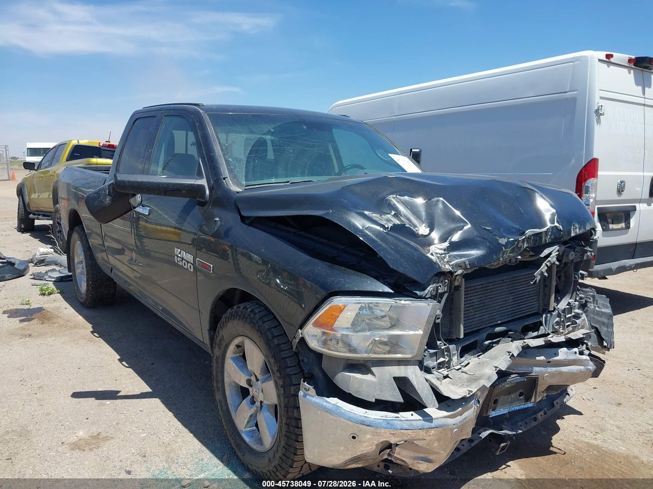 1C6RR7GM0JS****** · 2018 RAM 1500 BIG HORN  4X4 6'4 BOX