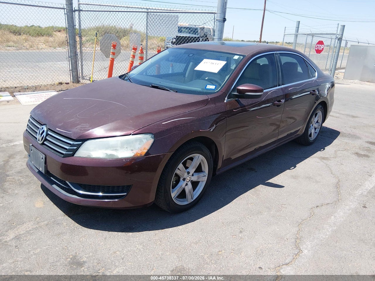 2013 VOLKSWAGEN PASSAT 2.5L SE · 2/11