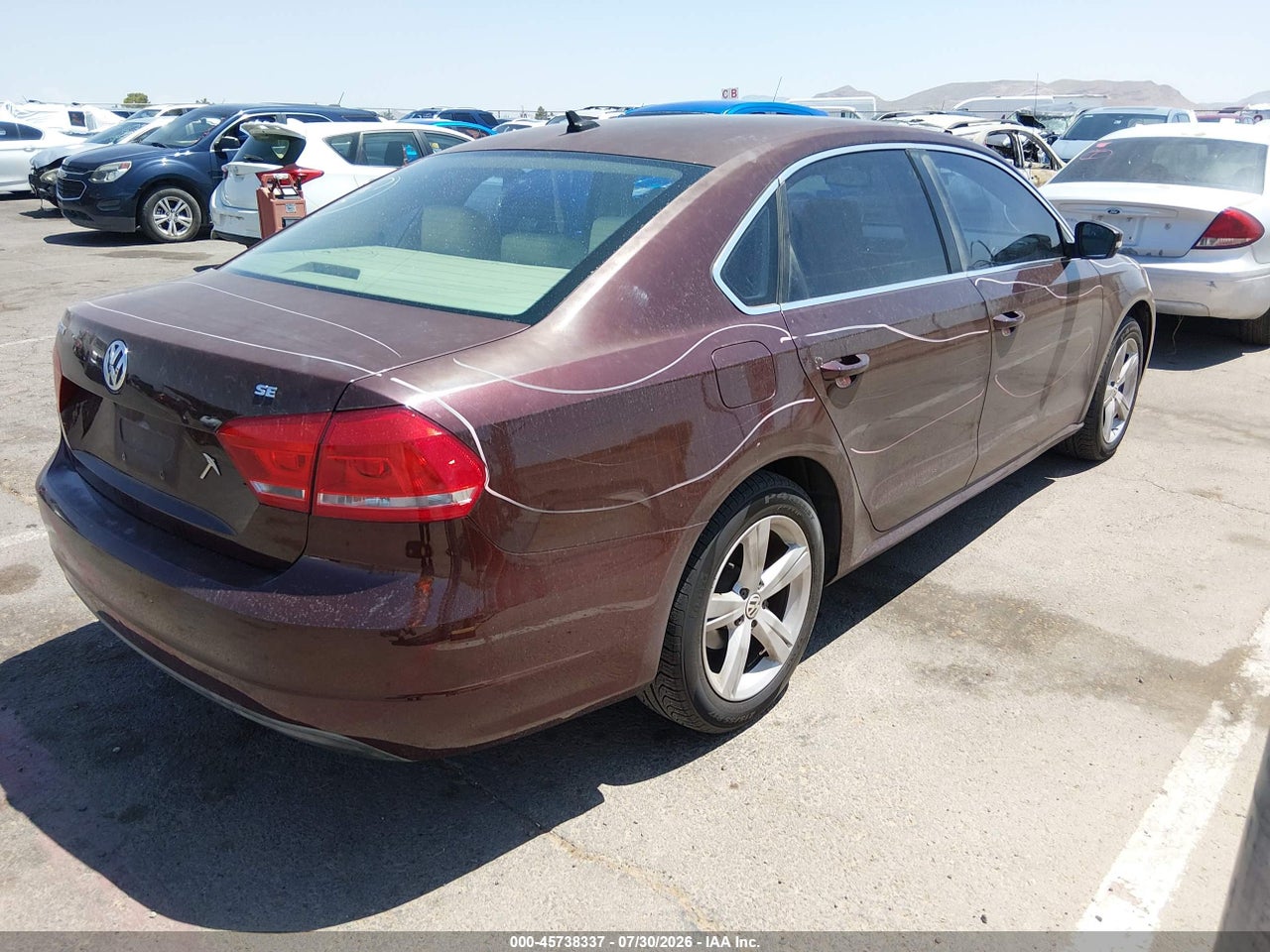 2013 VOLKSWAGEN PASSAT 2.5L SE · 4/11