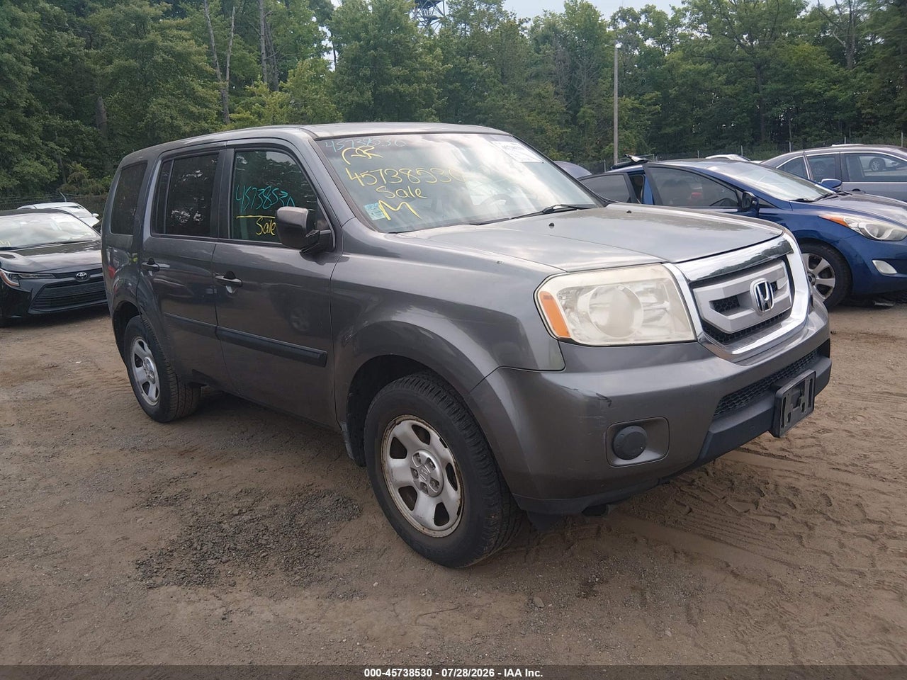 5FNYF3H24AB****** · 2010 HONDA PILOT LX