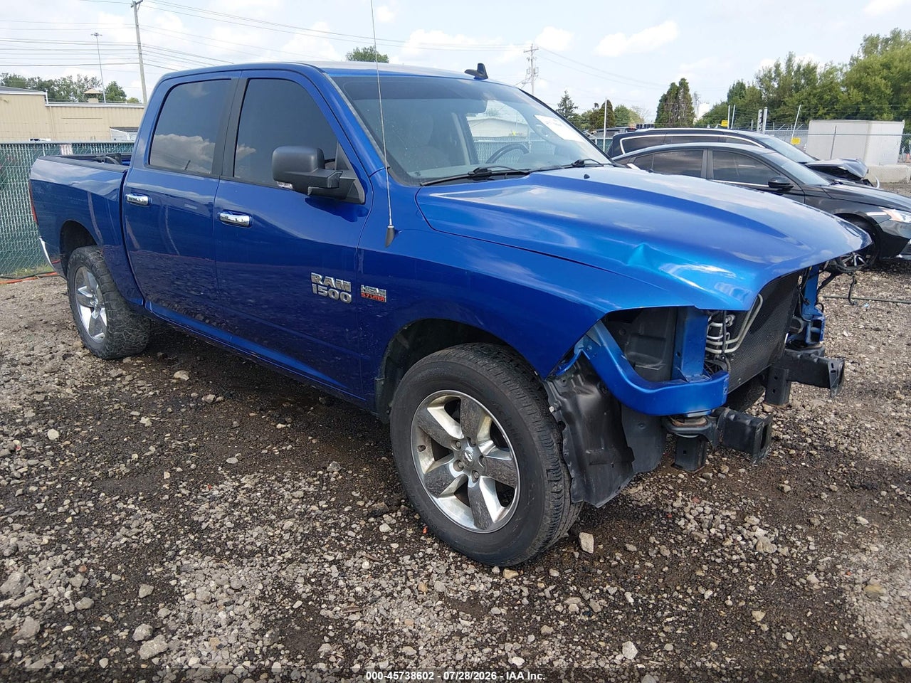 3C6RR7LT5JG****** · 2018 RAM 1500 BIG HORN  4X4 5'7 BOX