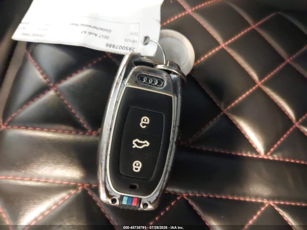 WAUW3AFC8HN****** · 2017 AUDI A7 COMPETITION PRESTIGE · 11/11