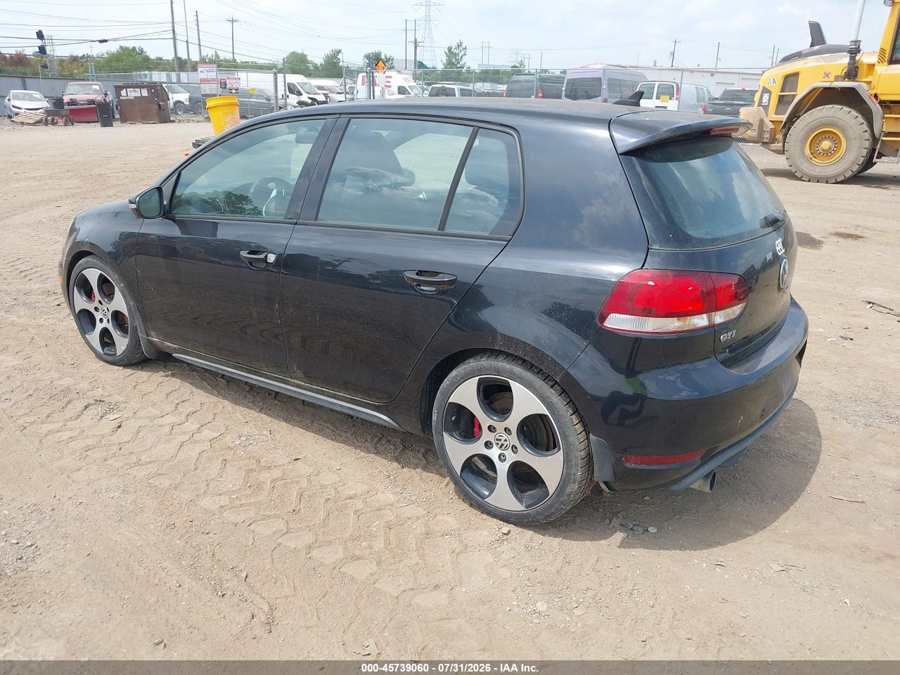 2012 VOLKSWAGEN GTI 4-DOOR · 3/11