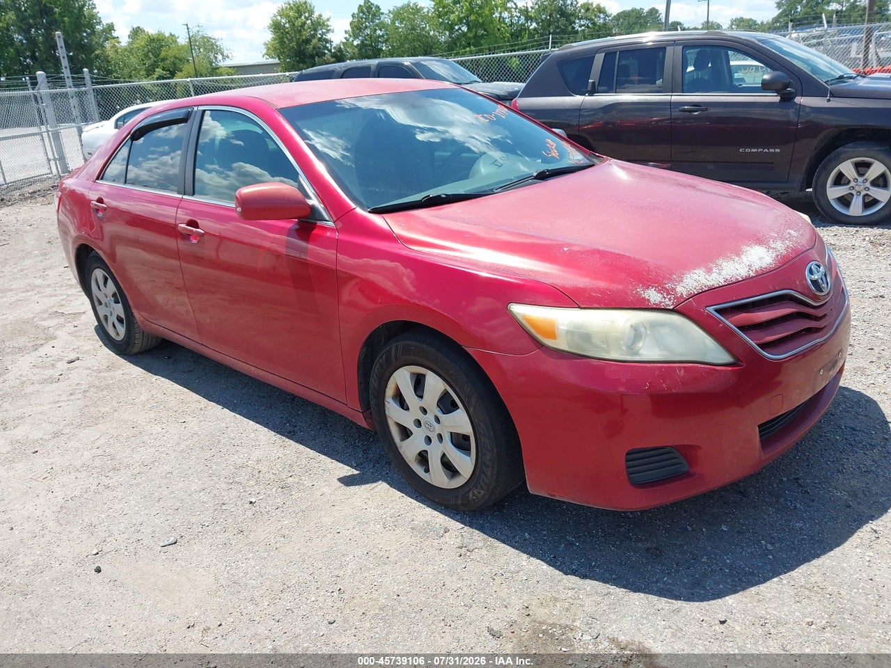 JTNBK3EK9A3****** · 2010 TOYOTA CAMRY LE V6