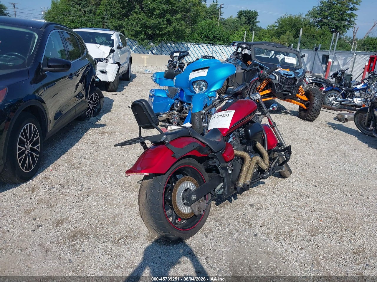 2014 YAMAHA XVS1300 CU · 4/11