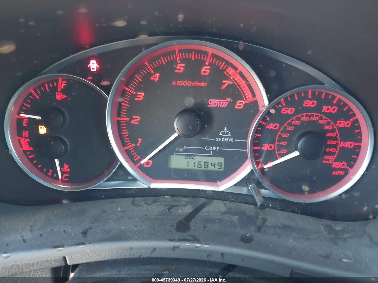 JF1GV8J67EL****** · 2014 SUBARU IMPREZA WRX STI · 7/11