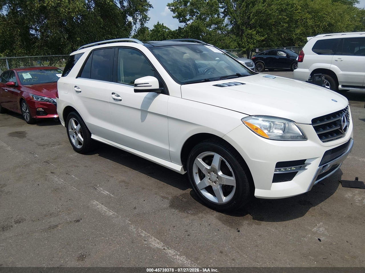 4JGDA5HB6EA****** · 2014 MERCEDES-BENZ ML 350 4MATIC