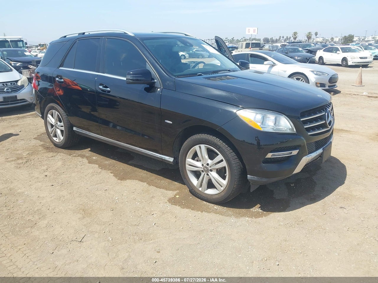 4JGDA5HB5CA****** · 2012 MERCEDES-BENZ ML 350 4MATIC