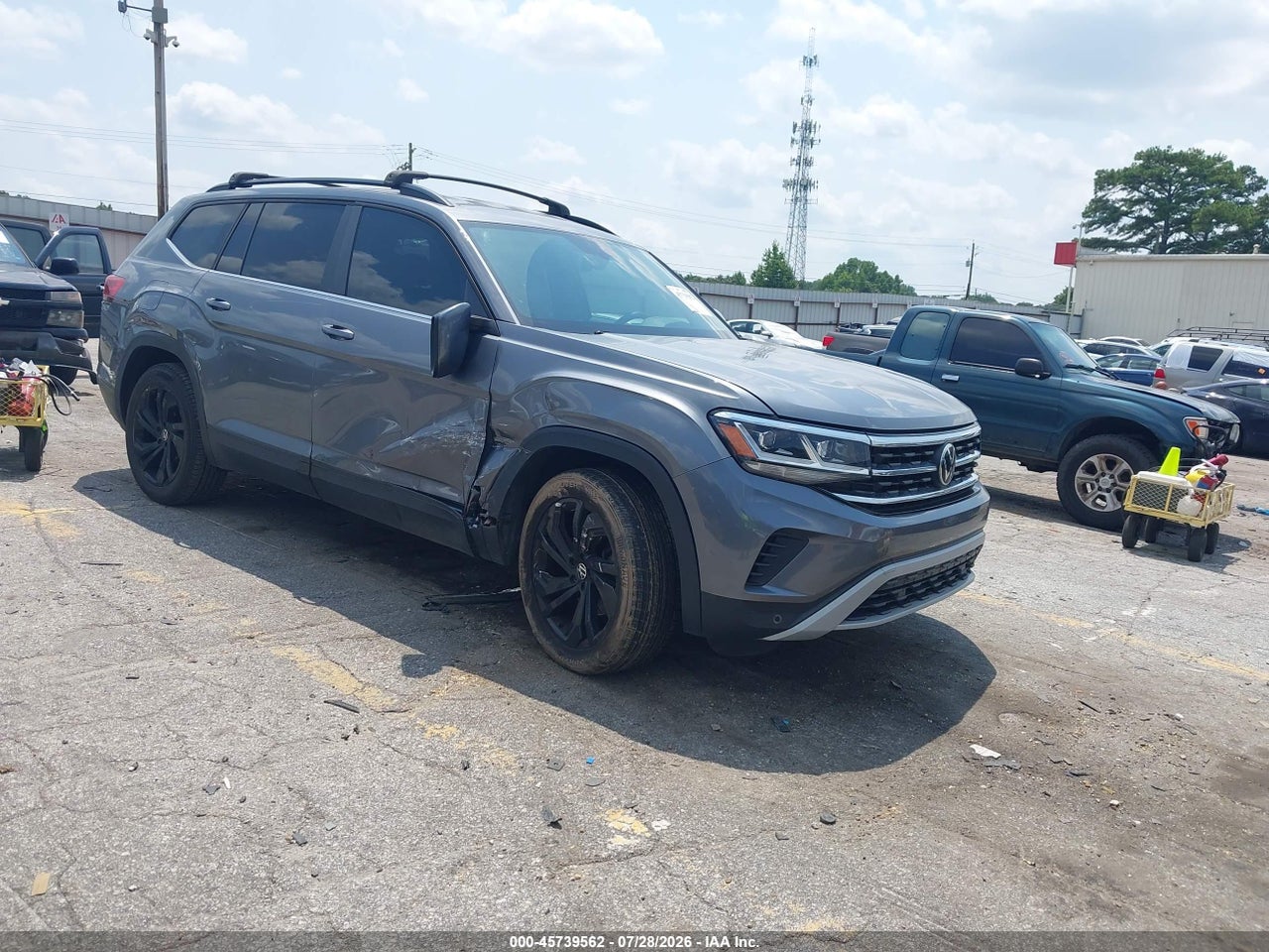 1V2WR2CA0NC****** · 2022 VOLKSWAGEN ATLAS 3.6L V6 SE W/TECHNOLOGY