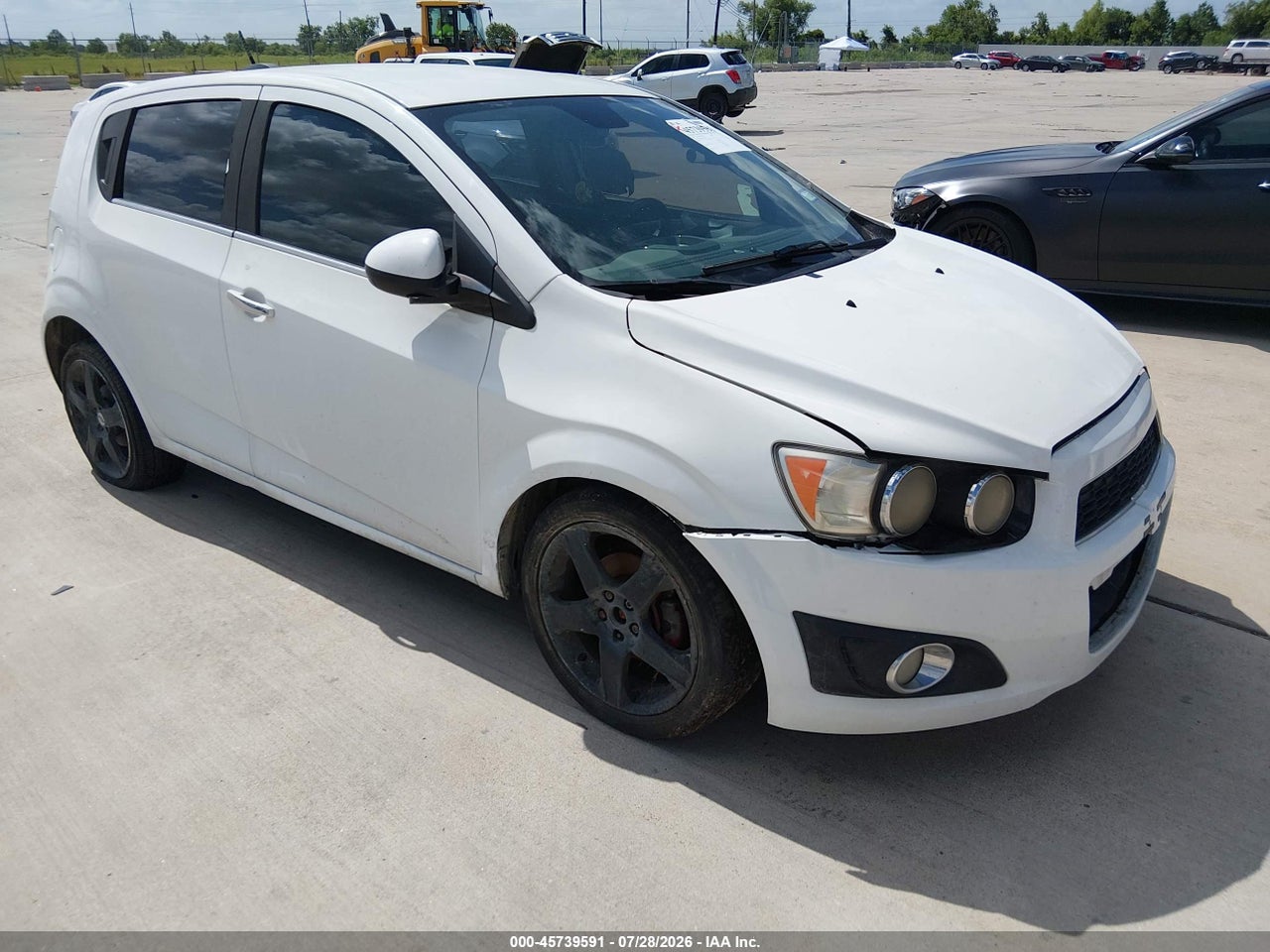 1G1JE6SB8F4****** · 2015 CHEVROLET SONIC LTZ AUTO