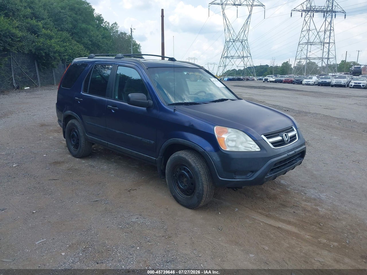 JHLRD78854C****** · 2004 HONDA CR-V EX