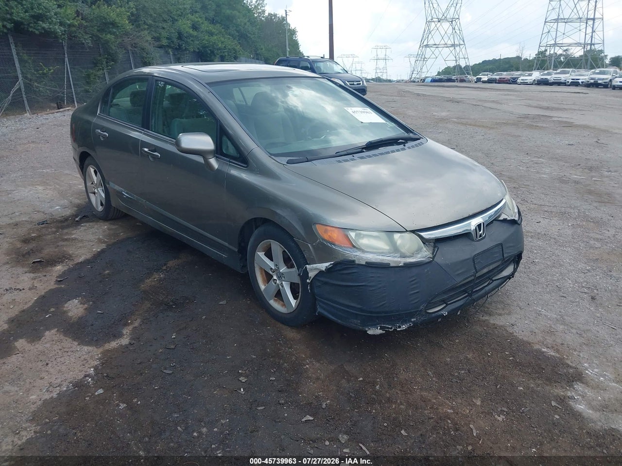 1HGFA16896L****** · 2006 HONDA CIVIC EX