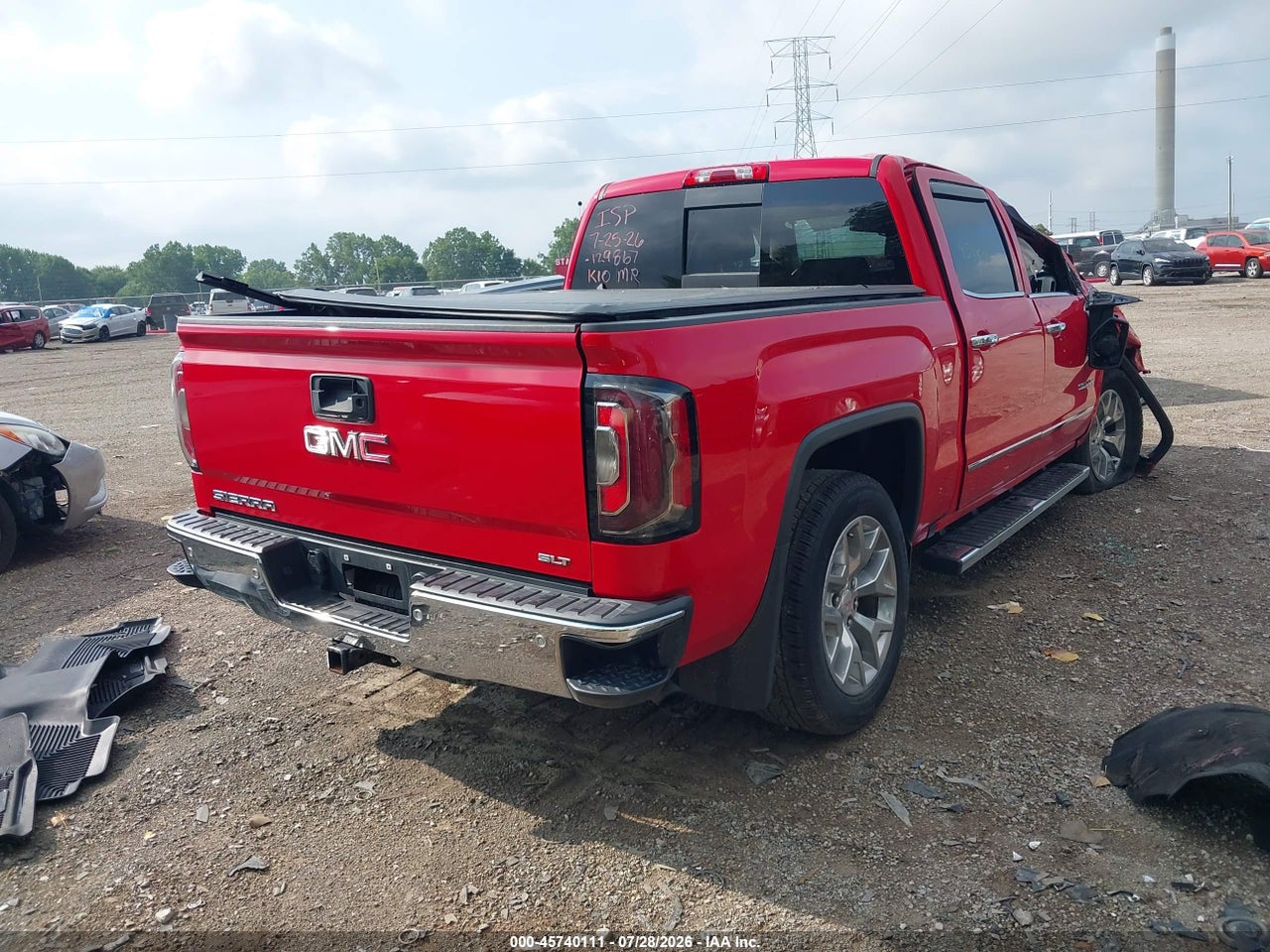 3GTU2NEC4JG****** · 2018 GMC SIERRA 1500 SLT · 4/11
