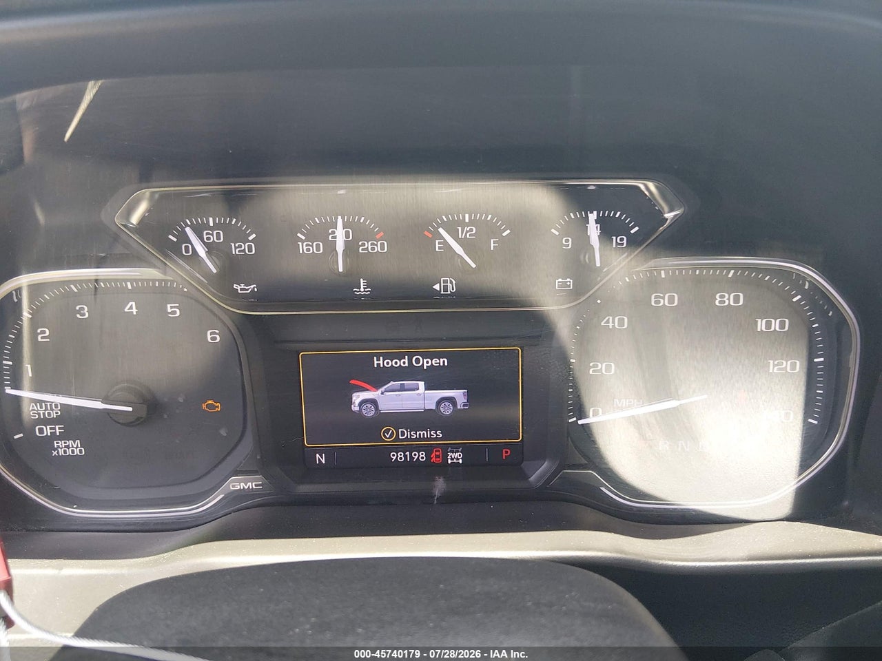 1GTU9DEL8KZ****** · 2019 GMC SIERRA 1500 SLT · 7/11
