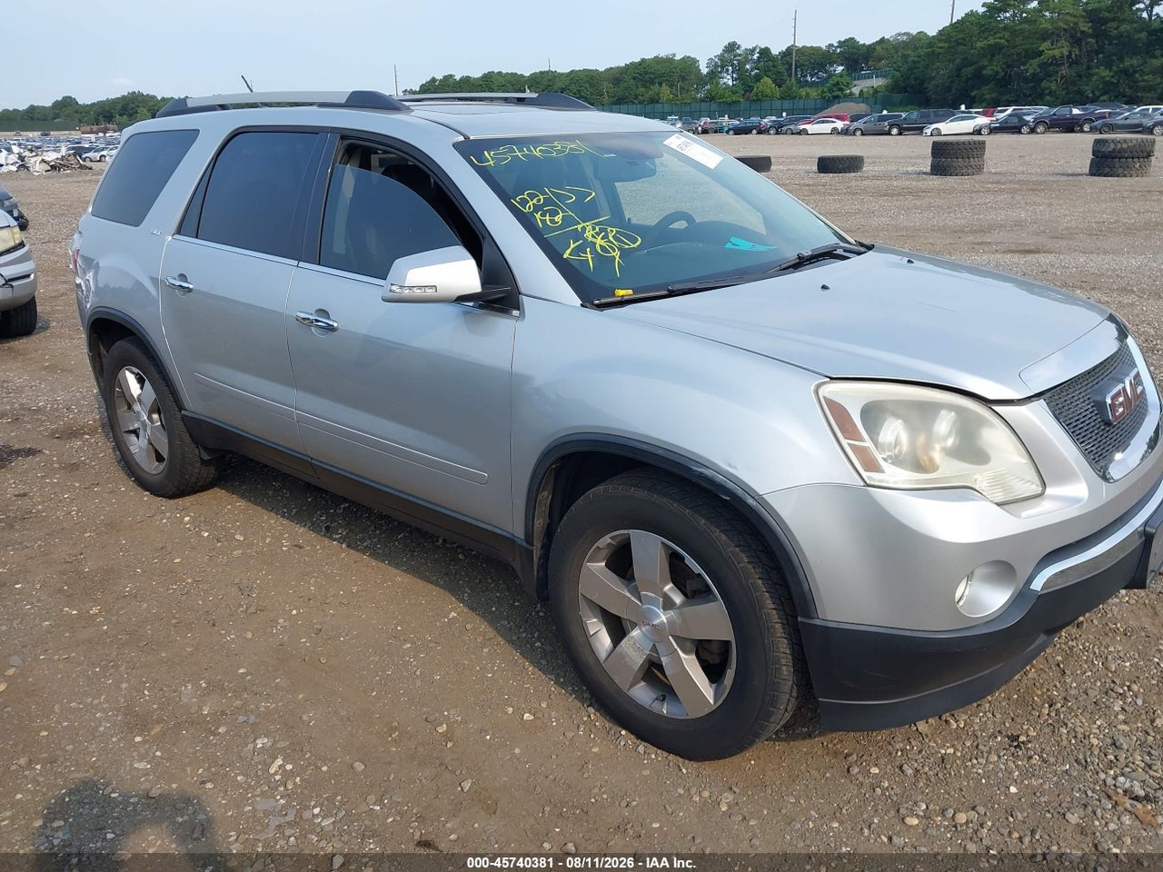 1GKLVMED5AJ****** · 2010 GMC ACADIA SLT-1
