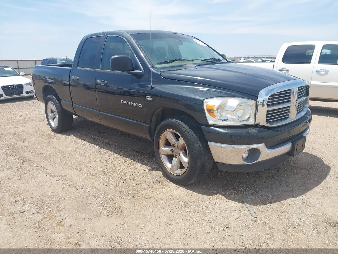 1D7HA18247S****** · 2007 DODGE RAM 1500 SLT