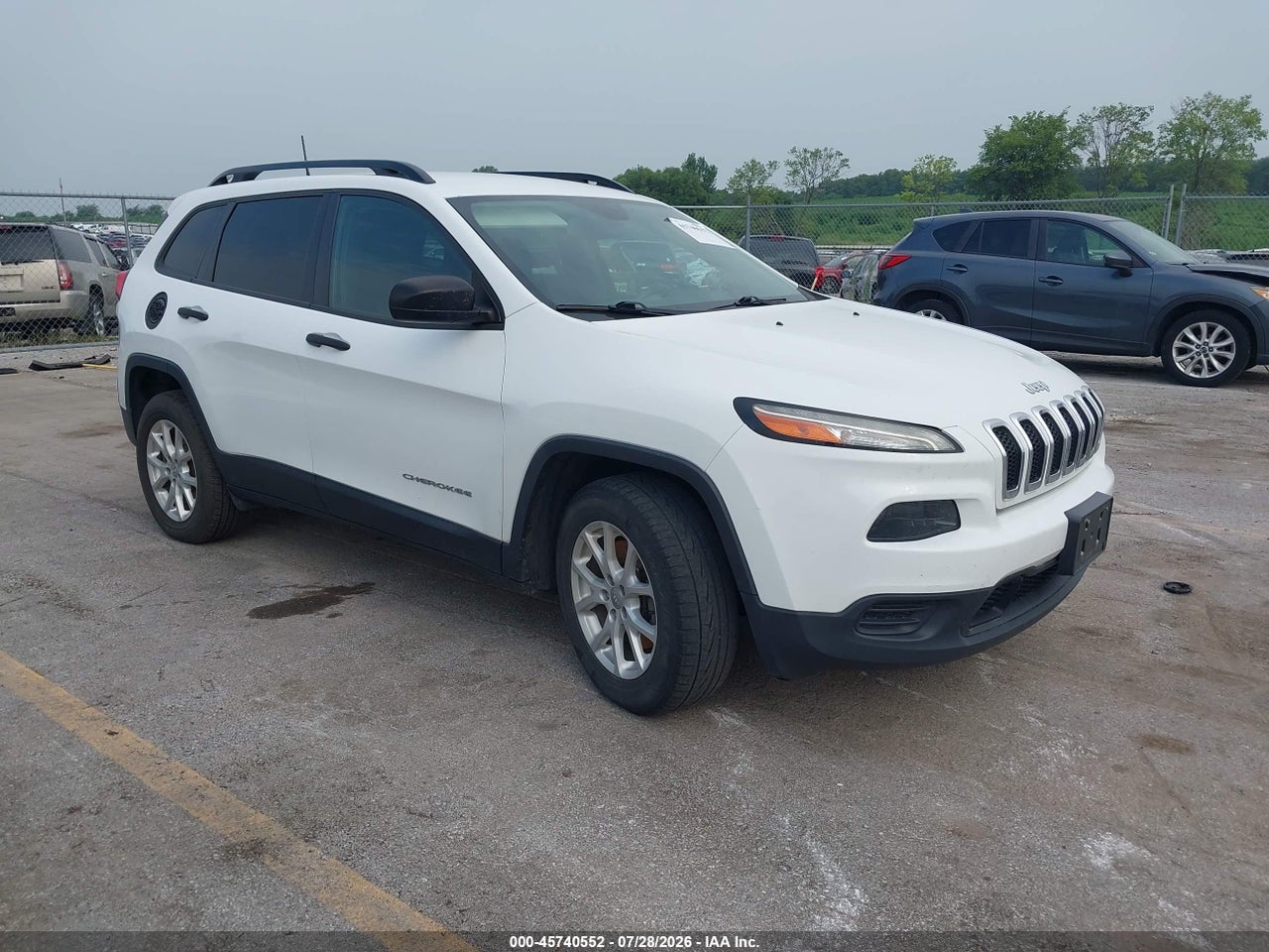 1C4PJMAB5GW****** · 2016 JEEP CHEROKEE SPORT