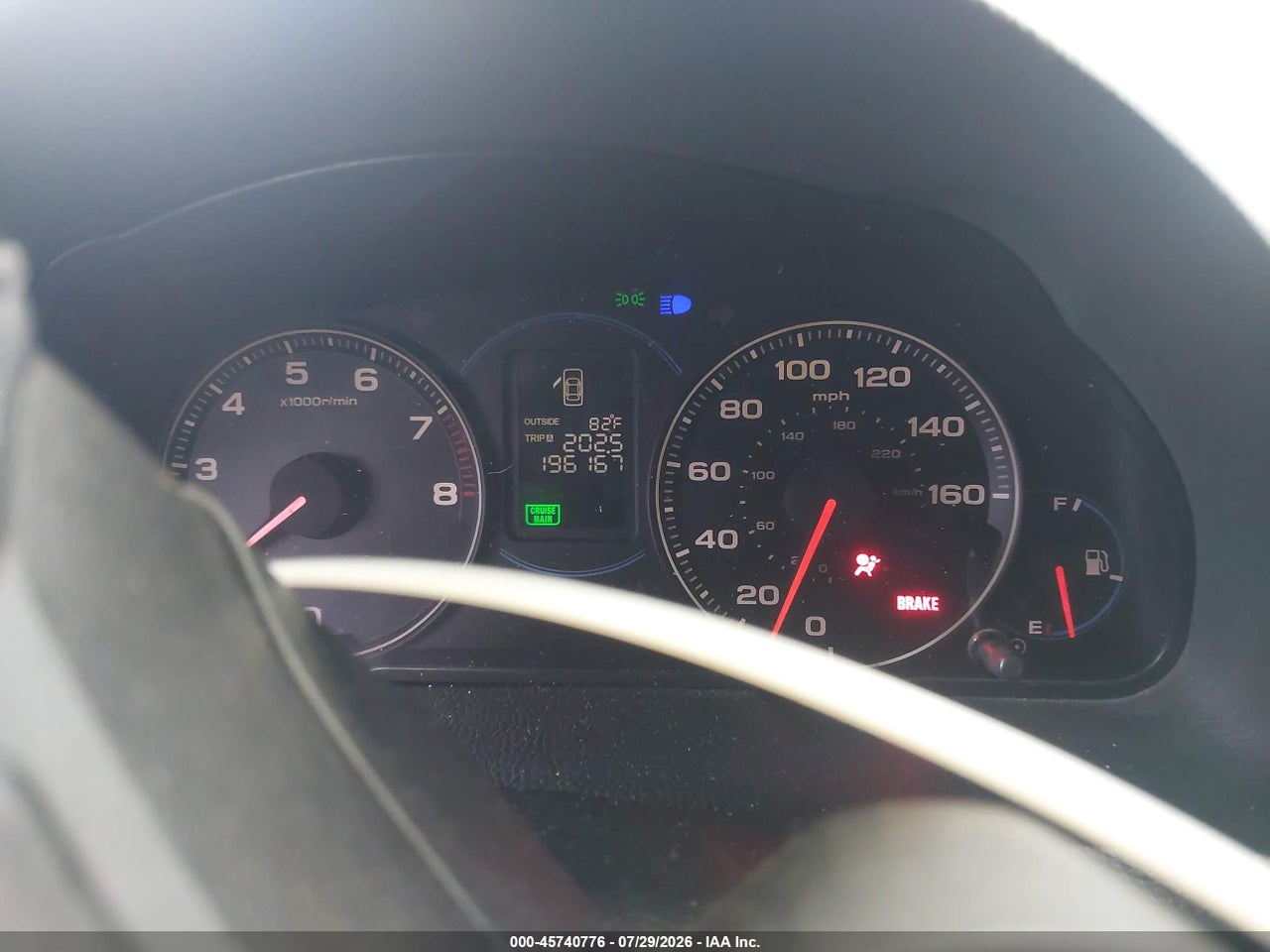 JH4CL95975C****** · 2005 ACURA TSX   · 7/11