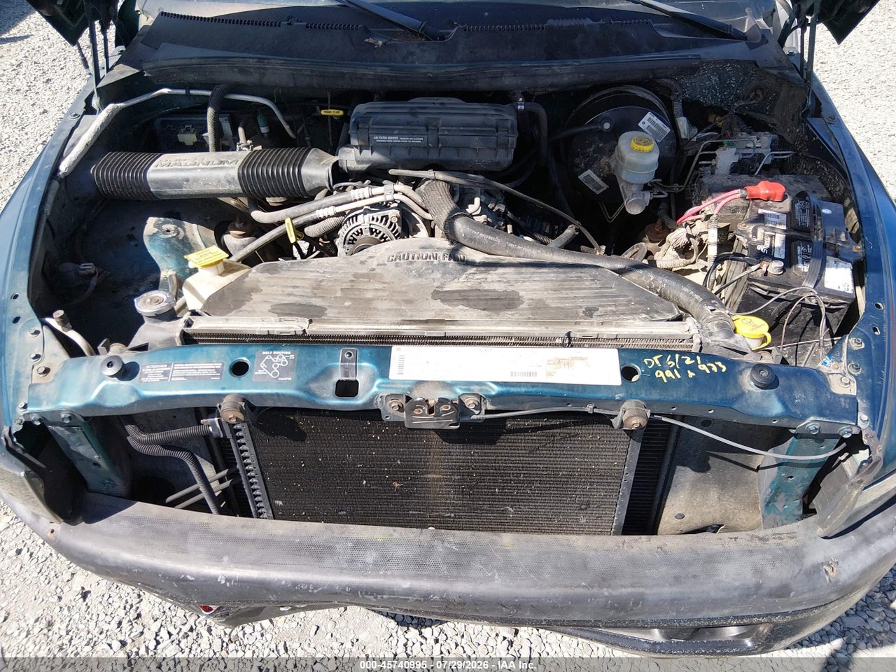 1B7HF13ZXWJ****** · 1998 DODGE RAM 1500 ST · 10/11