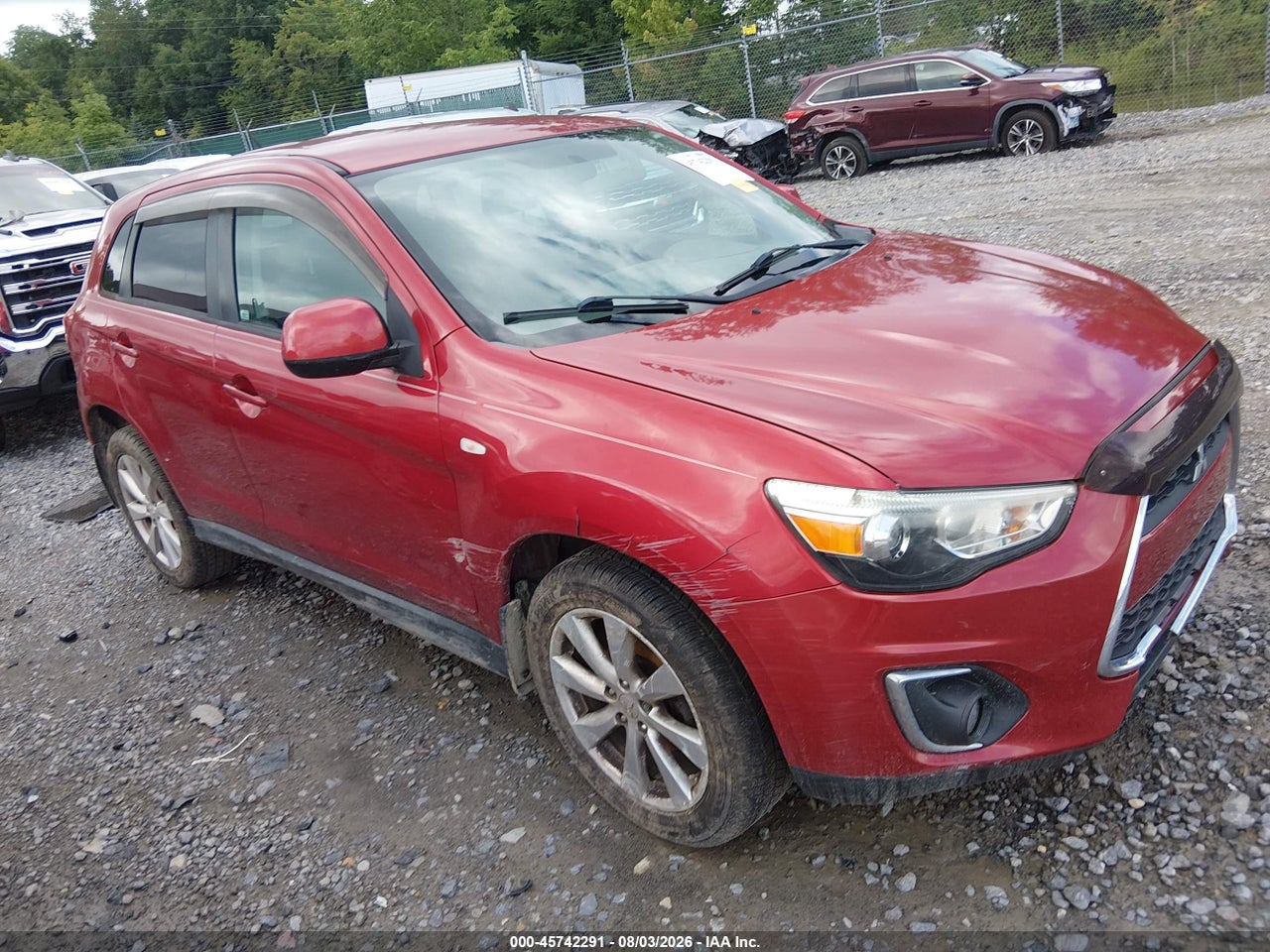 4A4AP3AU5FE****** · 2015 MITSUBISHI OUTLANDER SPORT ES