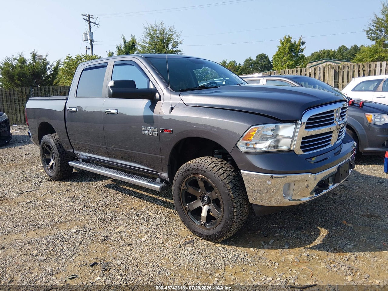1C6RR7LM3JS****** · 2018 RAM 1500 BIG HORN  4X4 5'7 BOX
