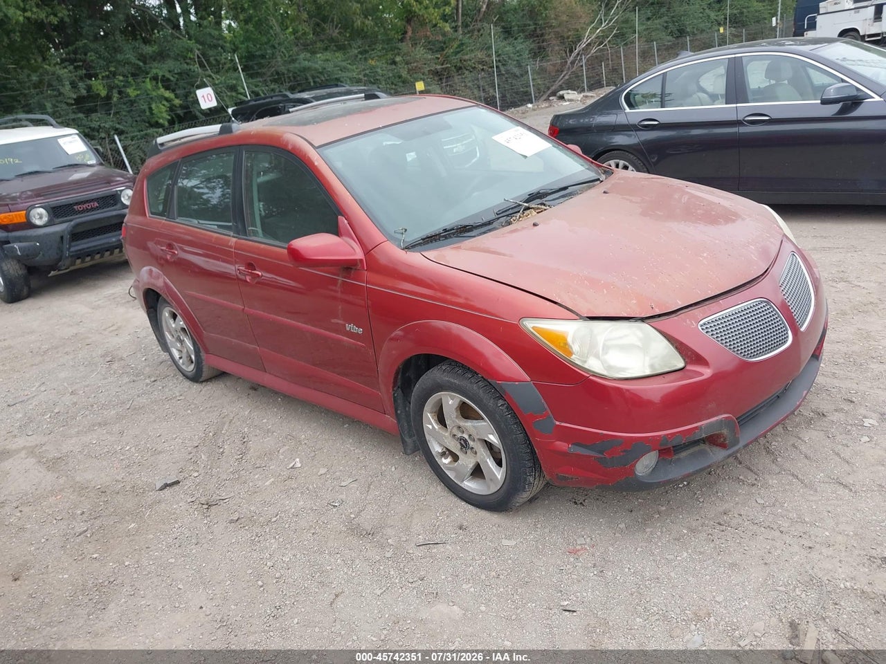 5Y2SL65857Z****** · 2007 PONTIAC VIBE