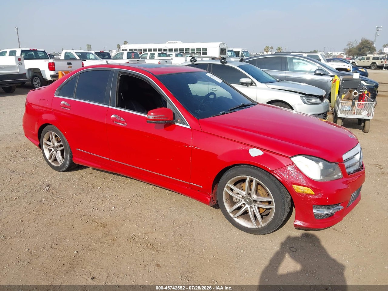 WDDGF4HB9DR****** · 2013 MERCEDES-BENZ C 250 SPORT