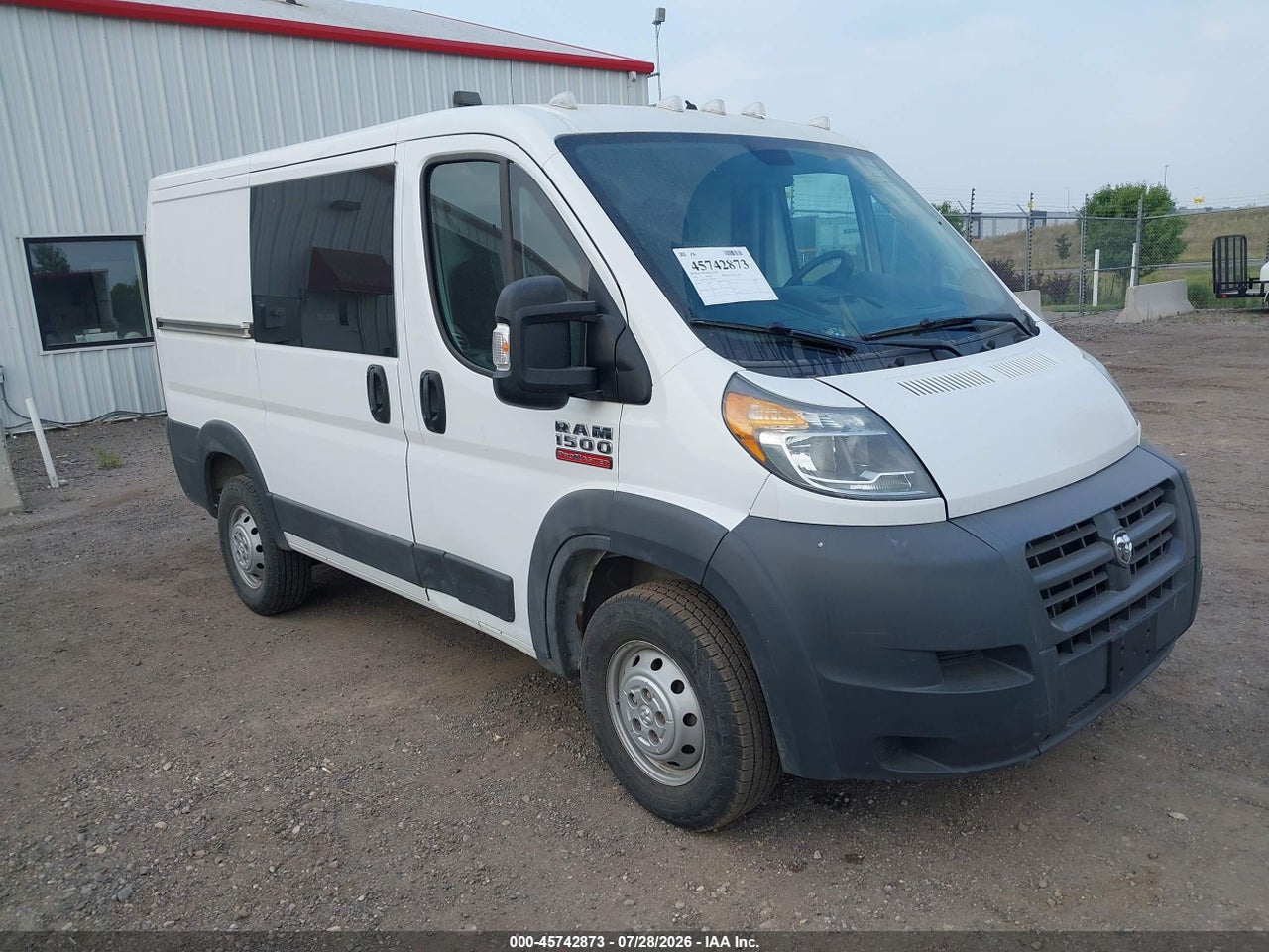3C6TRVNG4HE****** · 2017 RAM PROMASTER 1500 LOW ROOF 118 WB