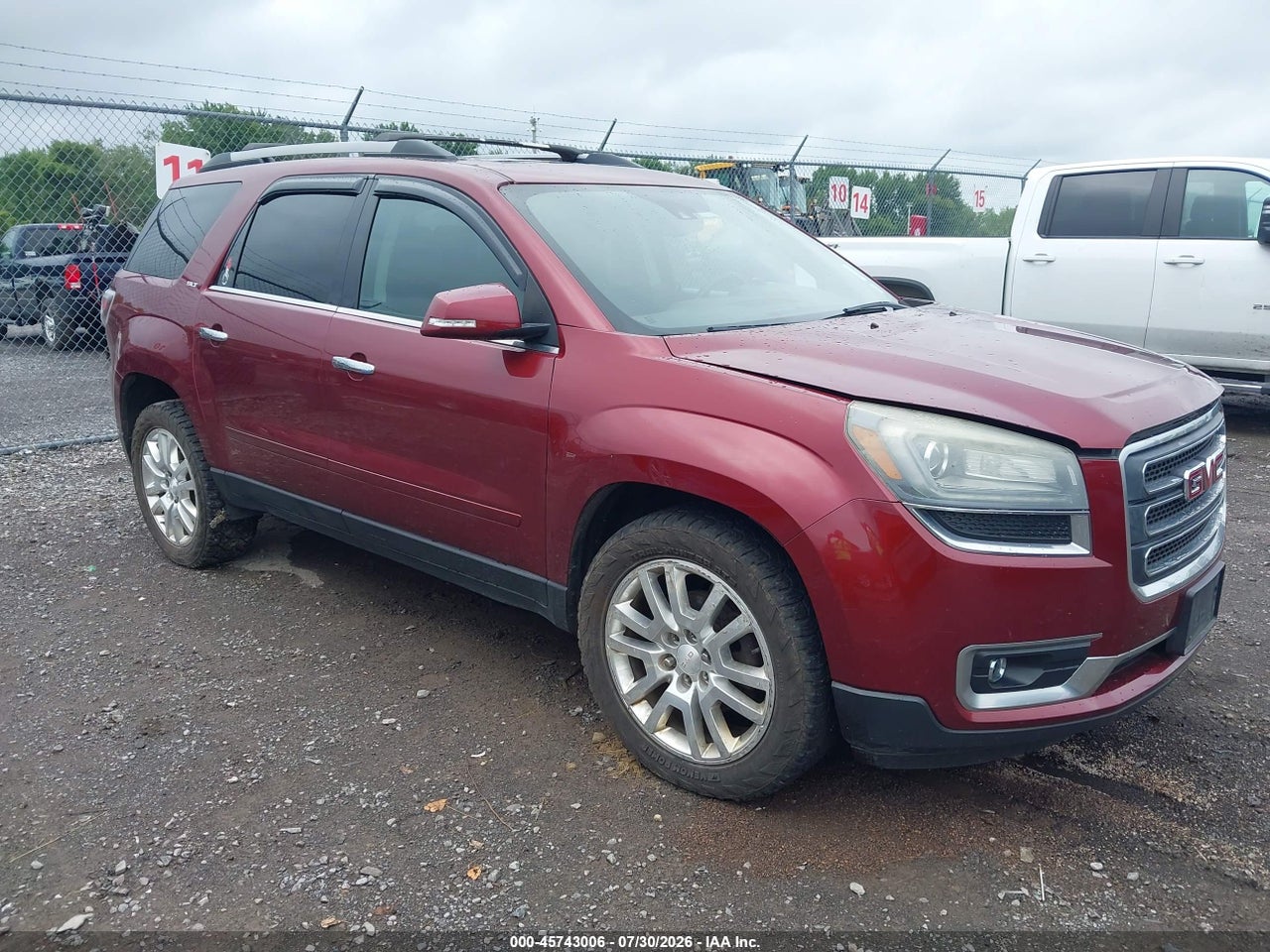 1GKKVRKD8FJ****** · 2015 GMC ACADIA SLT