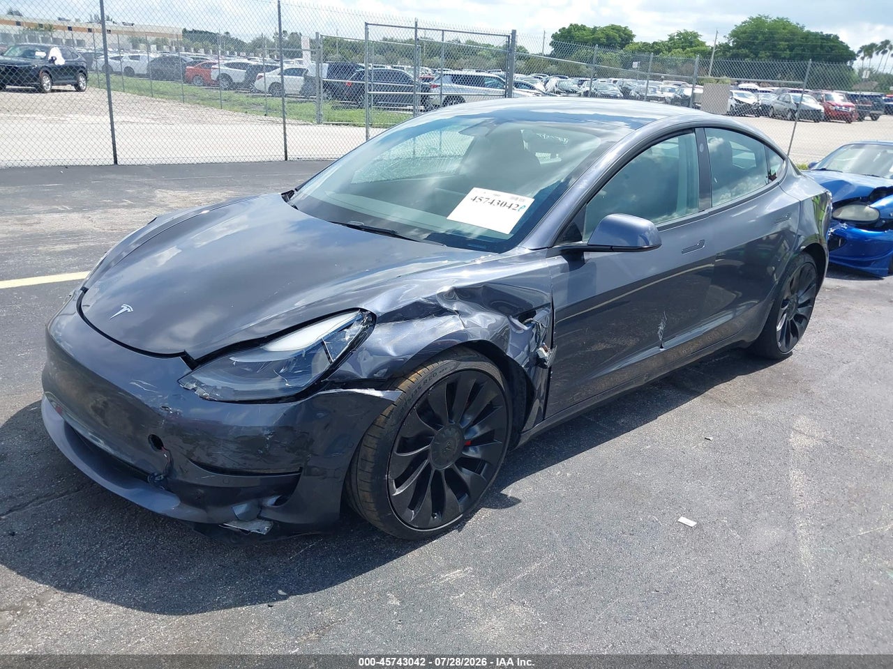 2022 TESLA MODEL 3 PERFORMANCE DUAL MOTOR ALL-WHEEL DRIVE · 2/9