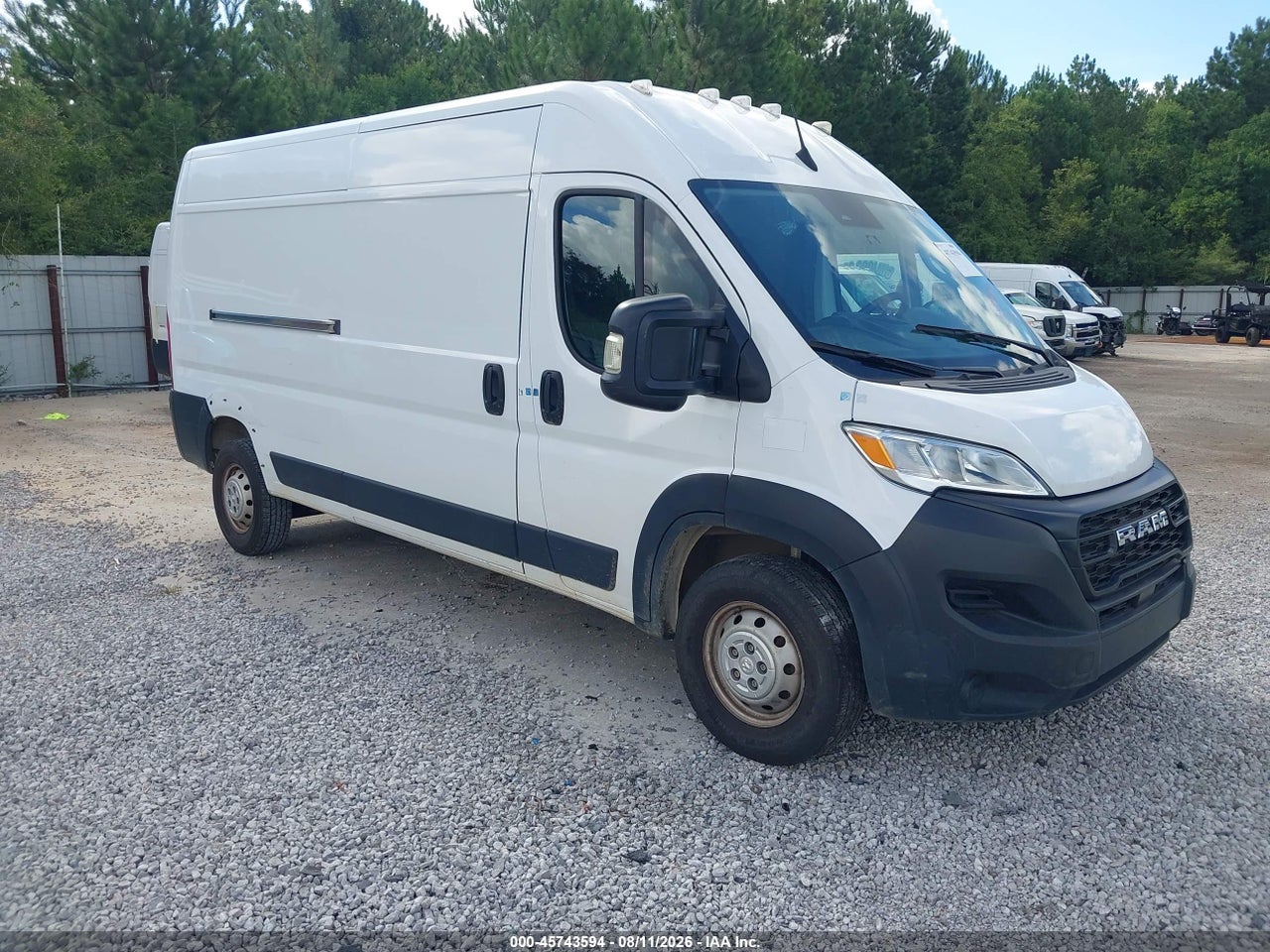 3C6LRVDG4PE****** · 2023 RAM PROMASTER 2500 HIGH ROOF 159 WB