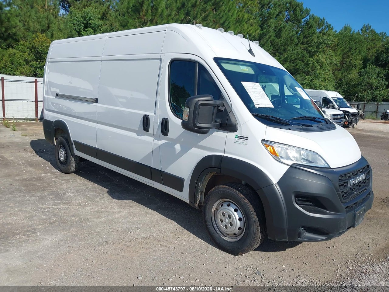 3C6LRVDG1PE****** · 2023 RAM PROMASTER 2500 HIGH ROOF 159 WB