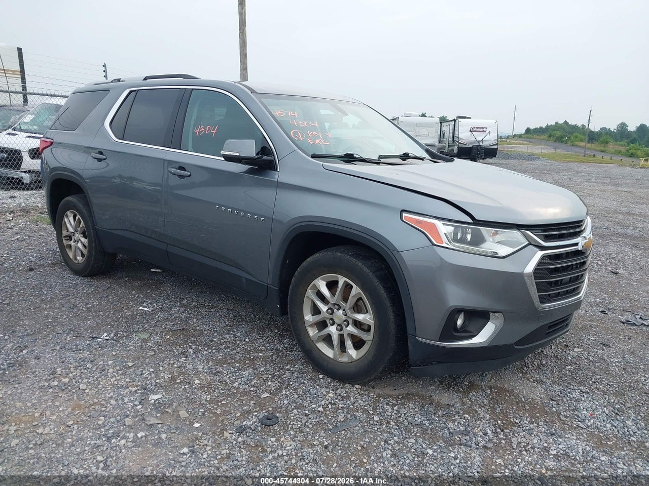 1GNEVGKW6JJ****** · 2018 CHEVROLET TRAVERSE LT CLOTH
