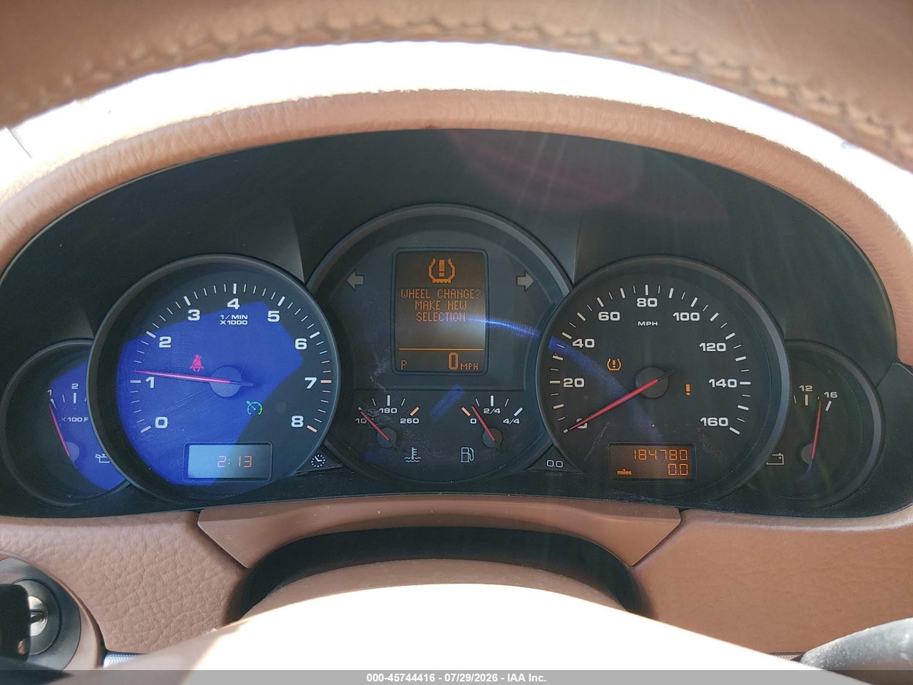 WP1AA29PX8L****** · 2008 PORSCHE CAYENNE   · 7/11