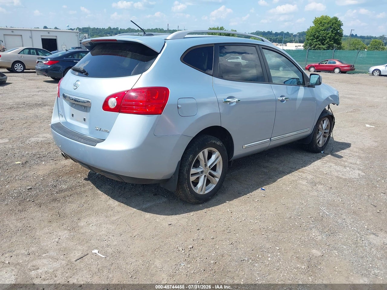 JN8AS5MV5CW****** · 2012 NISSAN ROGUE SV · 4/10