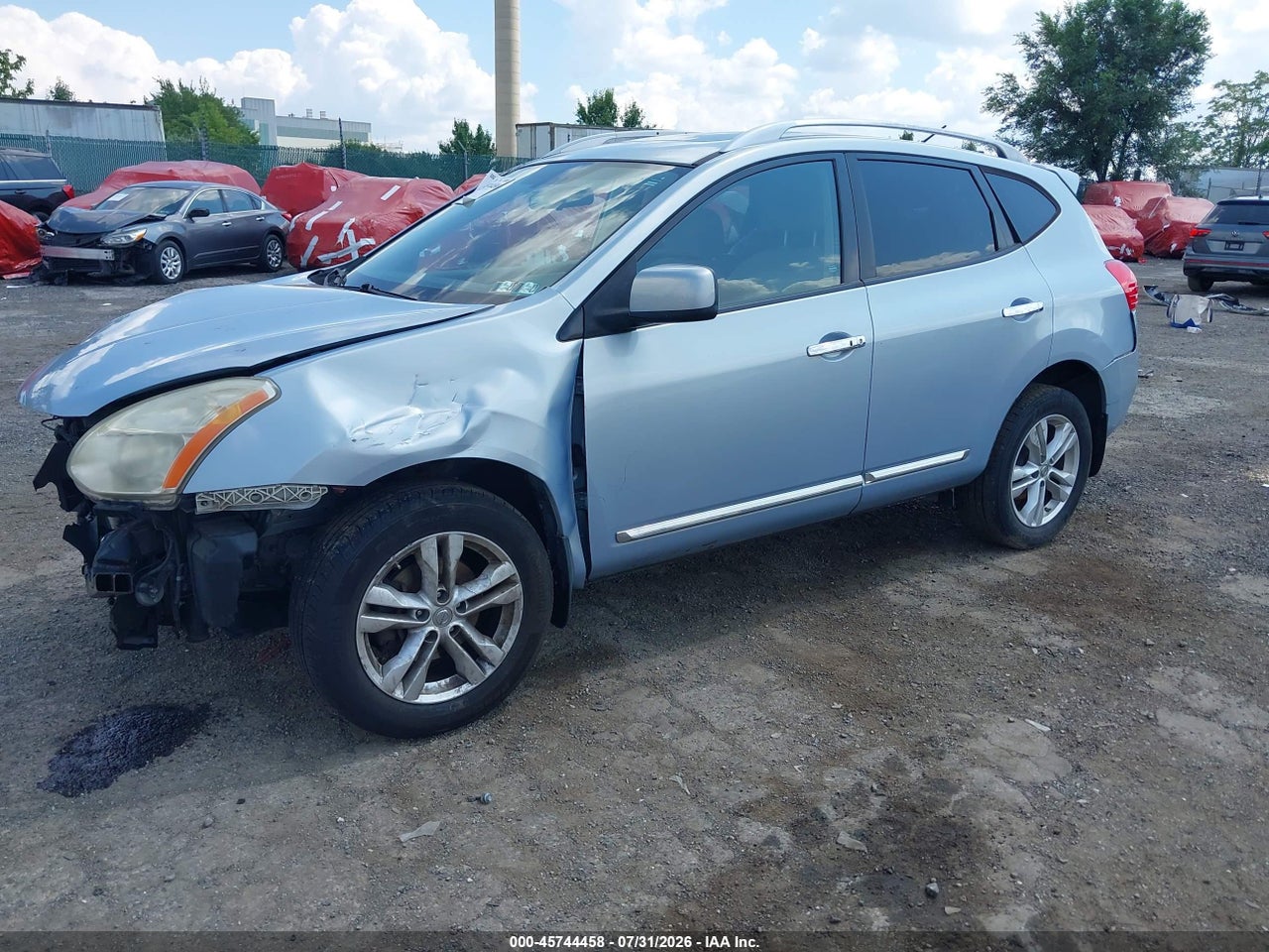 JN8AS5MV5CW****** · 2012 NISSAN ROGUE SV · 2/10
