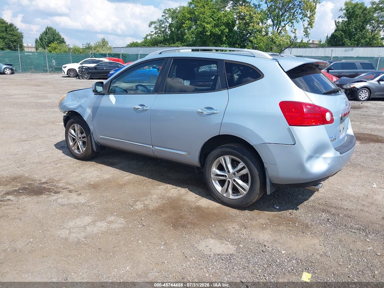 JN8AS5MV5CW****** · 2012 NISSAN ROGUE SV · 3/10