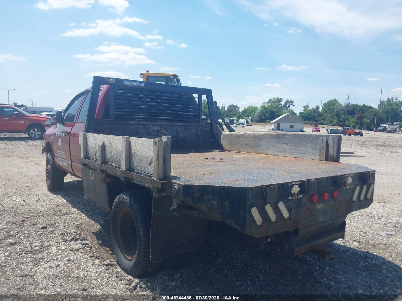 2008 DODGE RAM 3500 HD CHASSIS ST/SLT/LARAMIE · 3/4