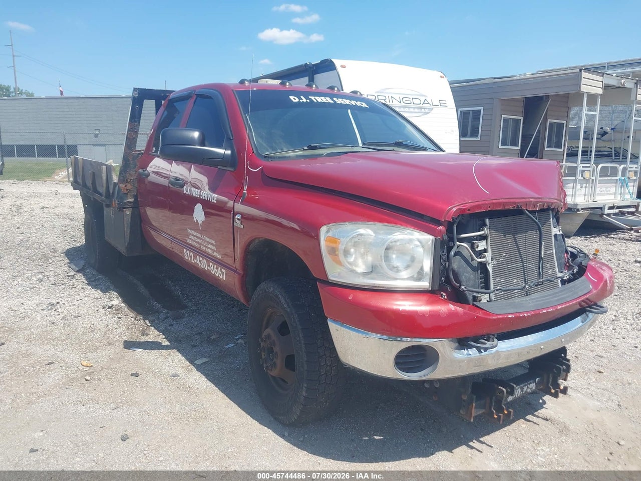2008 DODGE RAM 3500 HD CHASSIS ST/SLT/LARAMIE