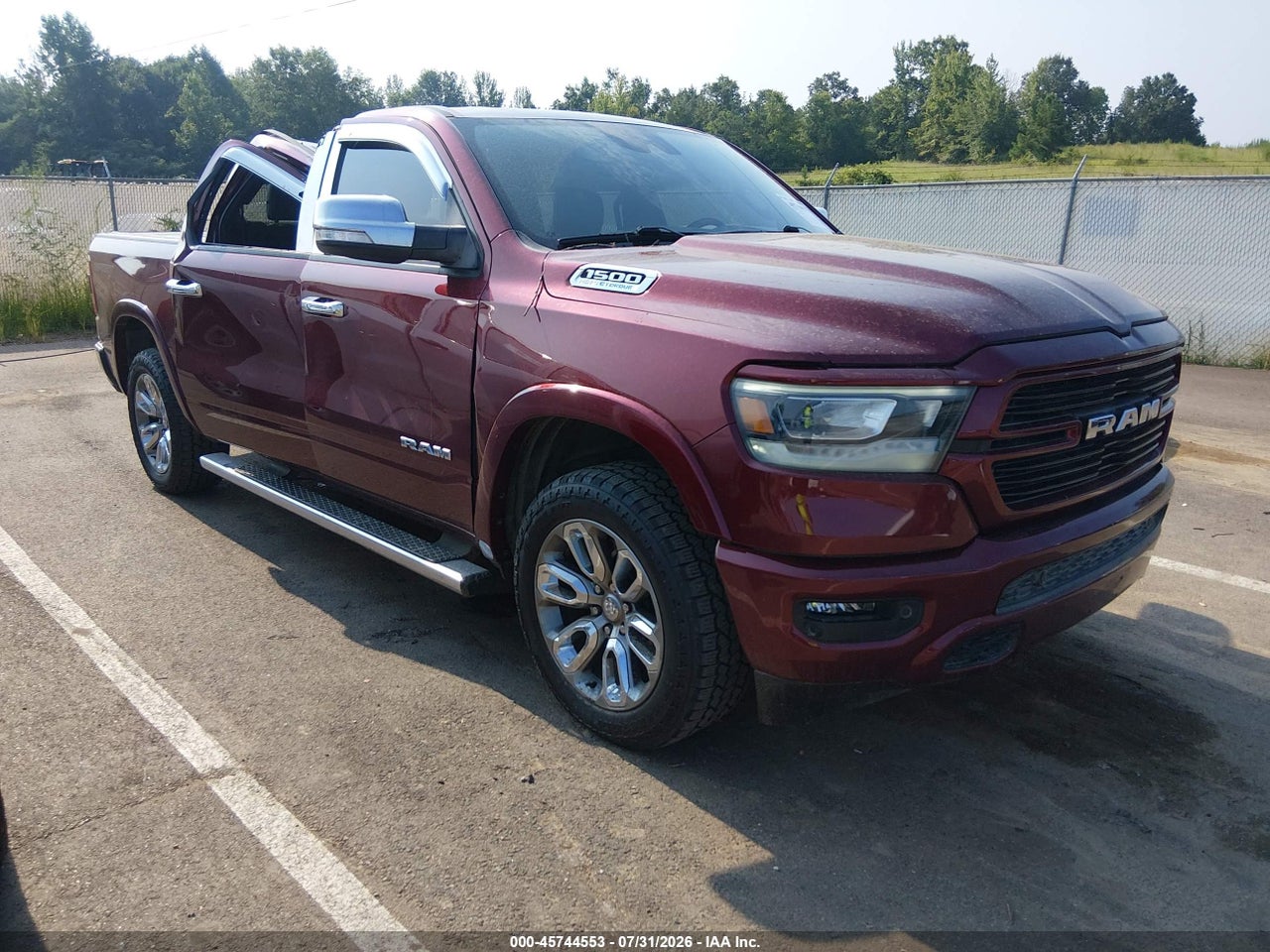 1C6SRFJT5MN****** · 2021 RAM 1500 LARAMIE  4X4 5'7 BOX