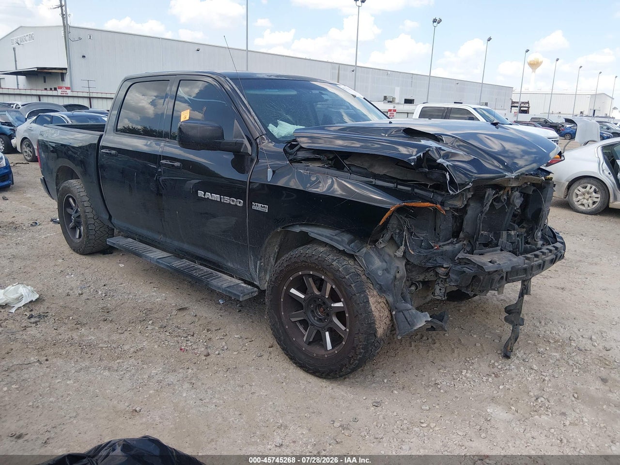 1C6RD7MT9CS****** · 2012 RAM 1500 SPORT